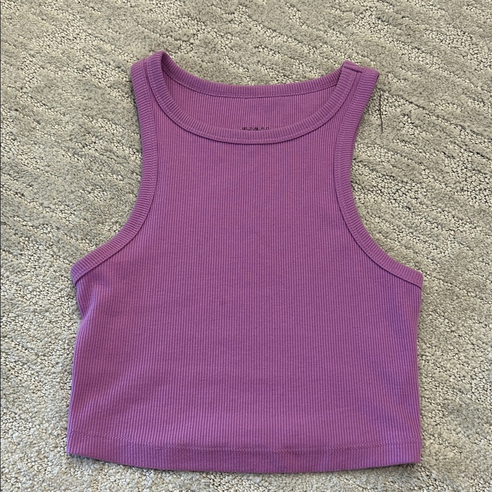 Wild Fable Lavender Ribbed Tank Top